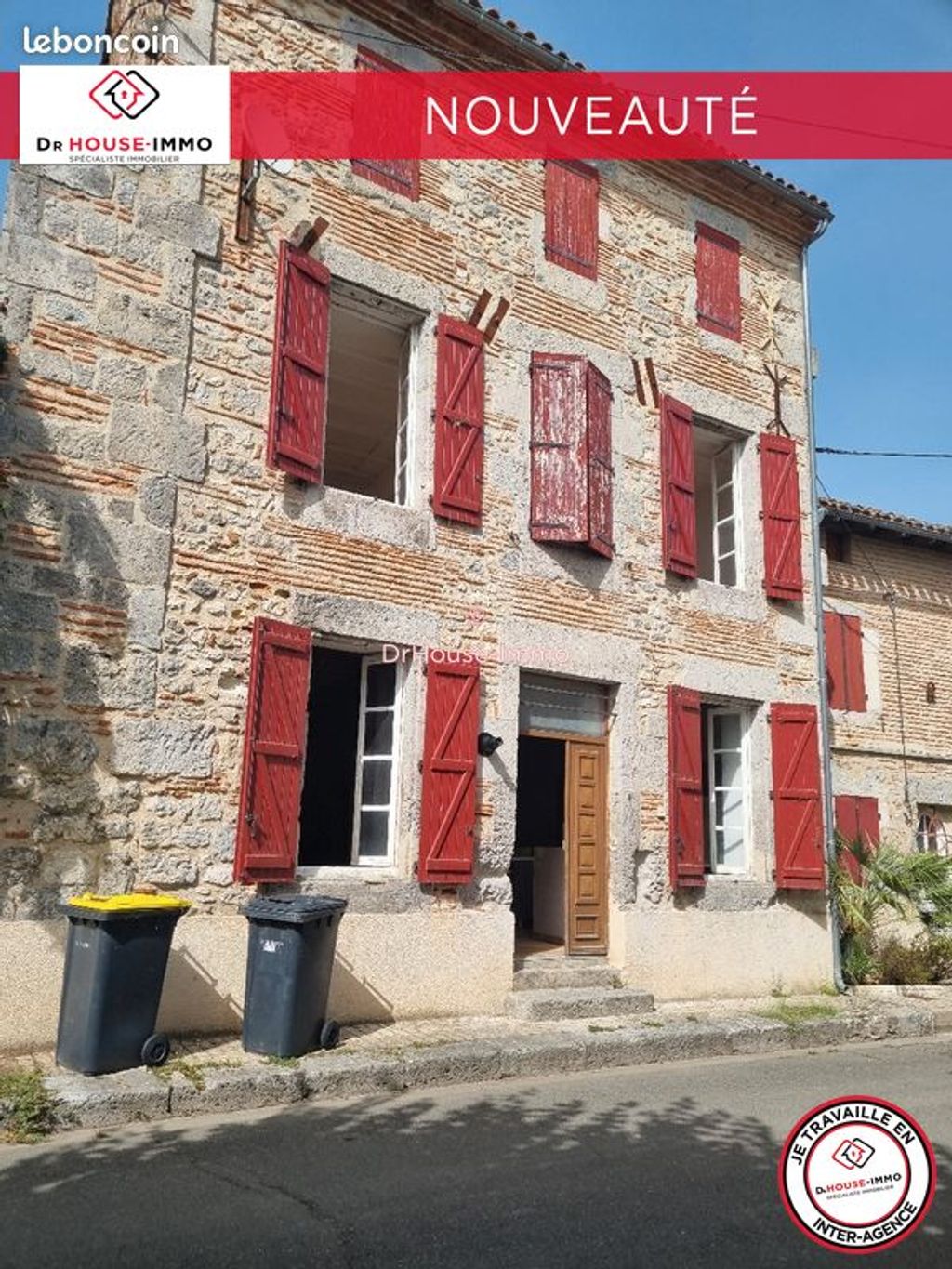 Achat maison à vendre 3 chambres 110 m² - Clairac