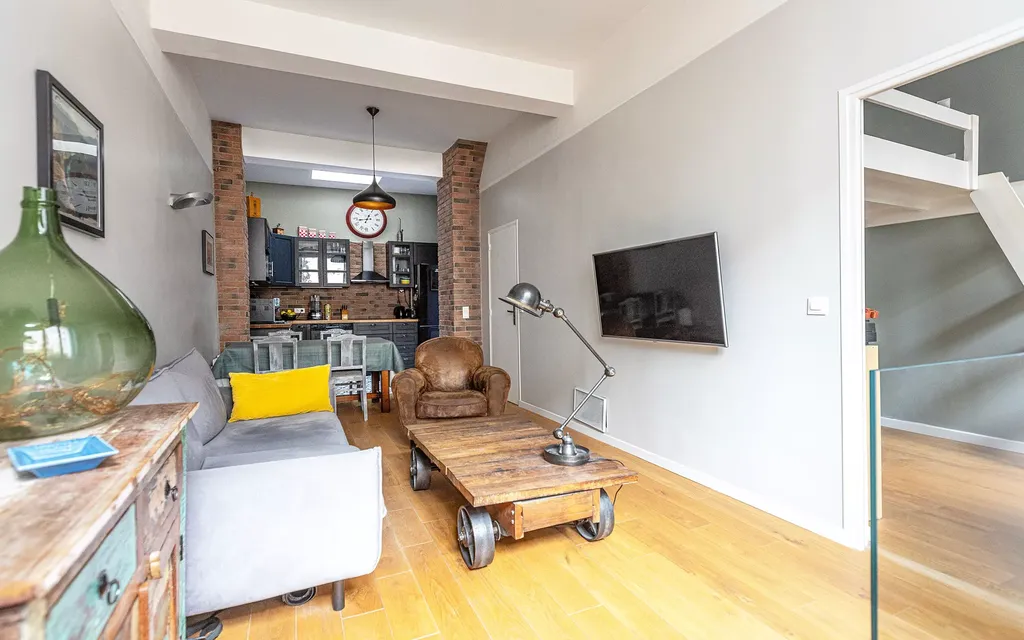 Achat souplex à vendre 3 pièces 63 m² - Paris 13ème arrondissement