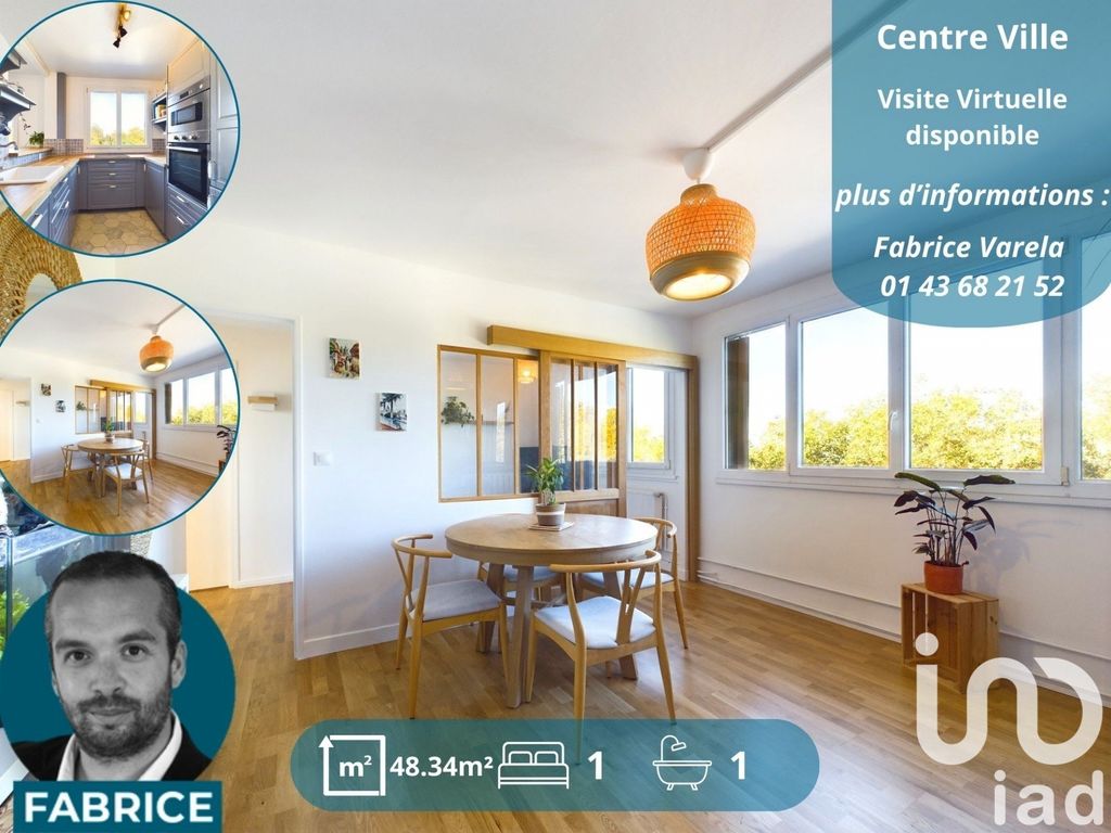 Achat appartement à vendre 3 pièces 48 m² - Maisons-Alfort