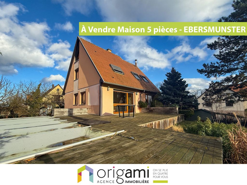 Achat maison à vendre 3 chambres 105 m² - Ebersmunster