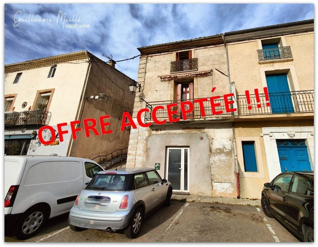 Achat maison à vendre 3 chambres 106 m² - Neffiès