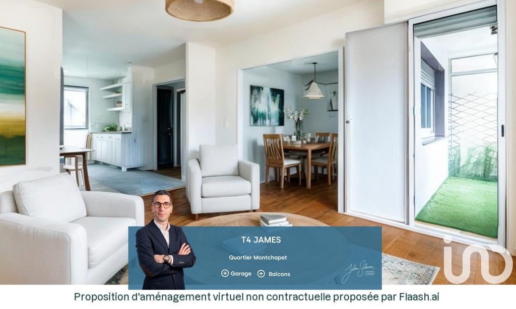 Achat appartement à vendre 4 pièces 76 m² - Dijon