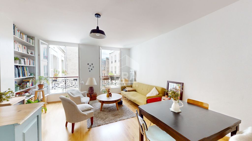 Achat appartement à vendre 2 pièces 53 m² - Paris 19ème arrondissement