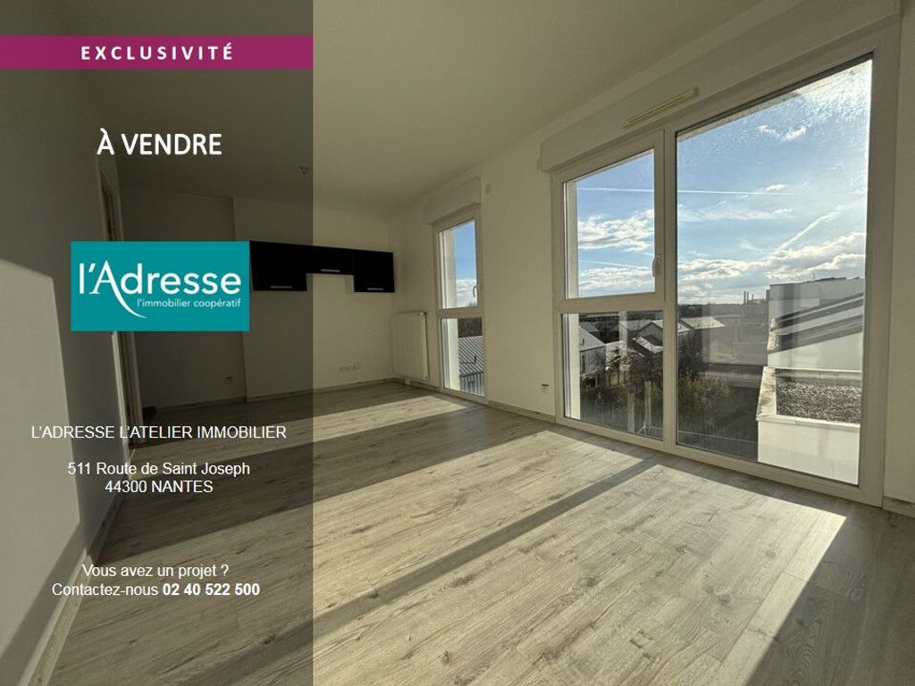 Achat appartement à vendre 2 pièces 37 m² - Nantes