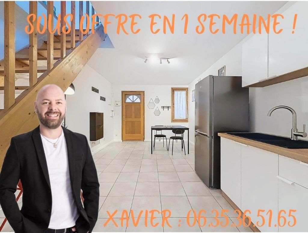 Achat triplex à vendre 2 pièces 40 m² - Voiron