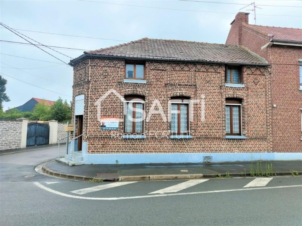 Achat maison à vendre 2 chambres 90 m² - Douchy-les-Mines