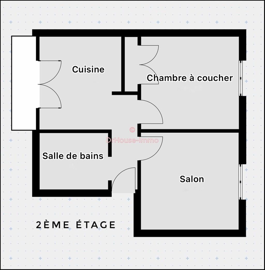 Achat appartement à vendre 2 pièces 41 m² - Marseille 10ème arrondissement