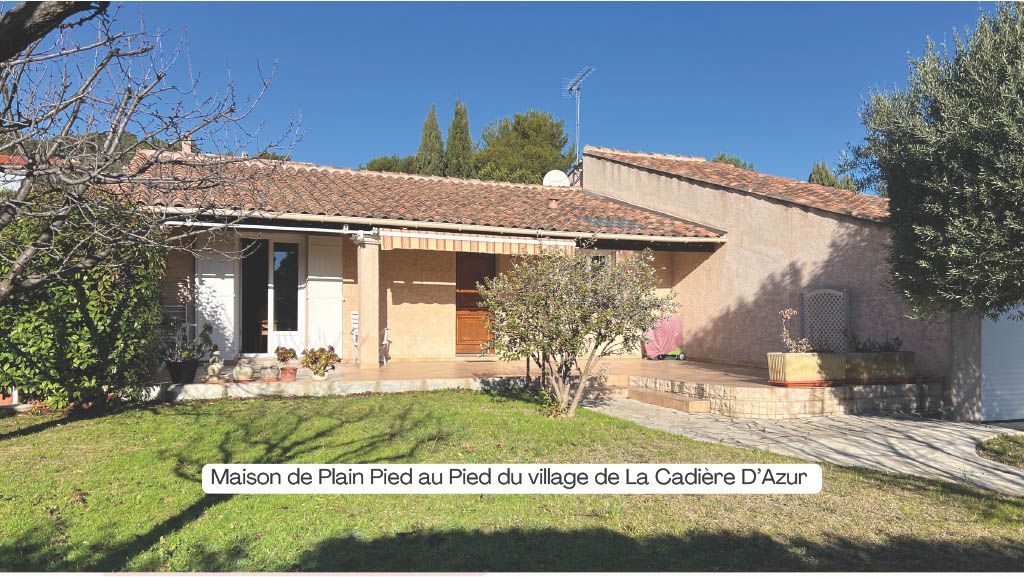 Achat maison à vendre 3 chambres 113 m² - La Cadière-d'Azur