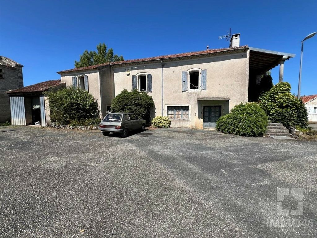 Achat maison à vendre 2 chambres 80 m² - Saint-Vincent-Rive-d'Olt