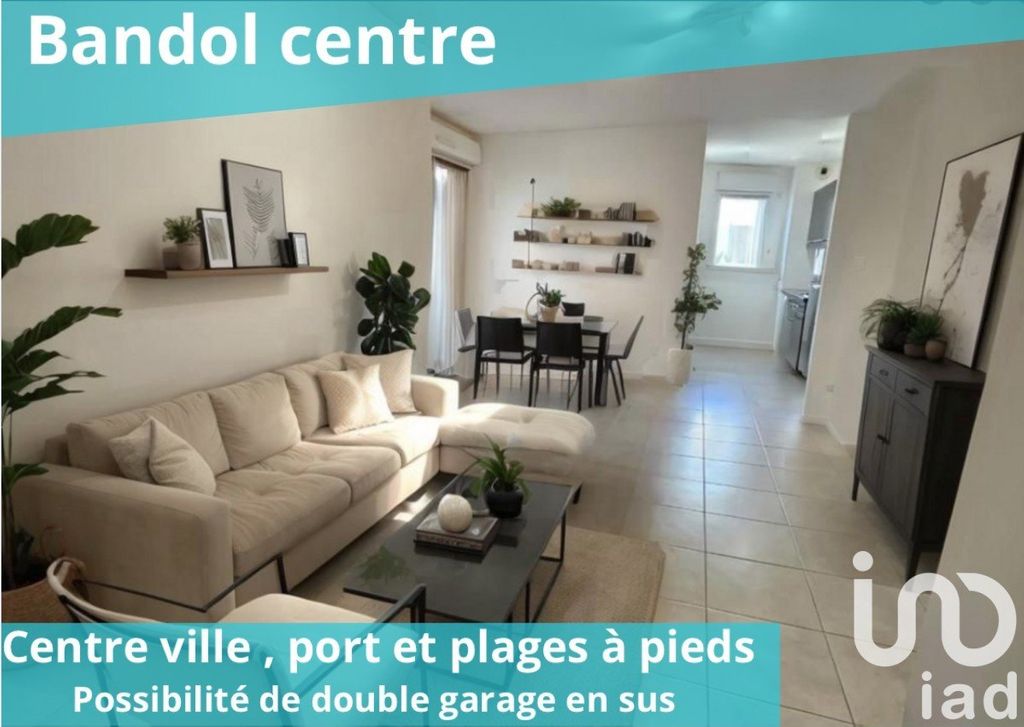 Achat appartement à vendre 2 pièces 47 m² - Bandol