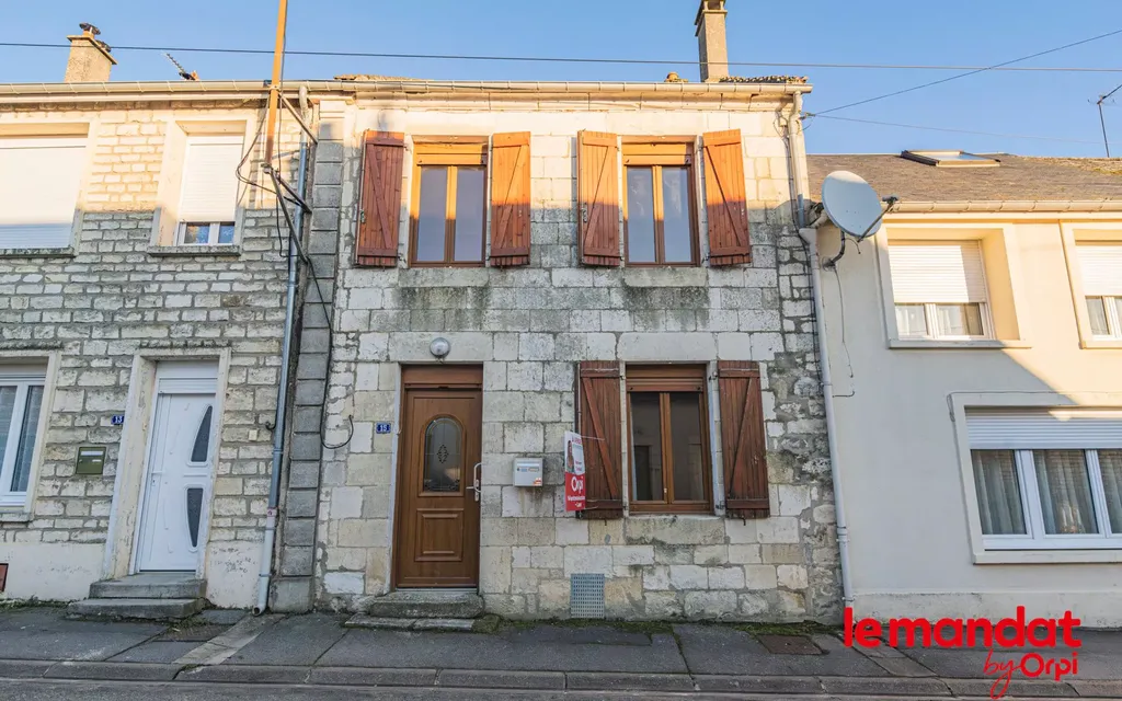 Achat maison à vendre 3 chambres 87 m² - Dizy-le-Gros