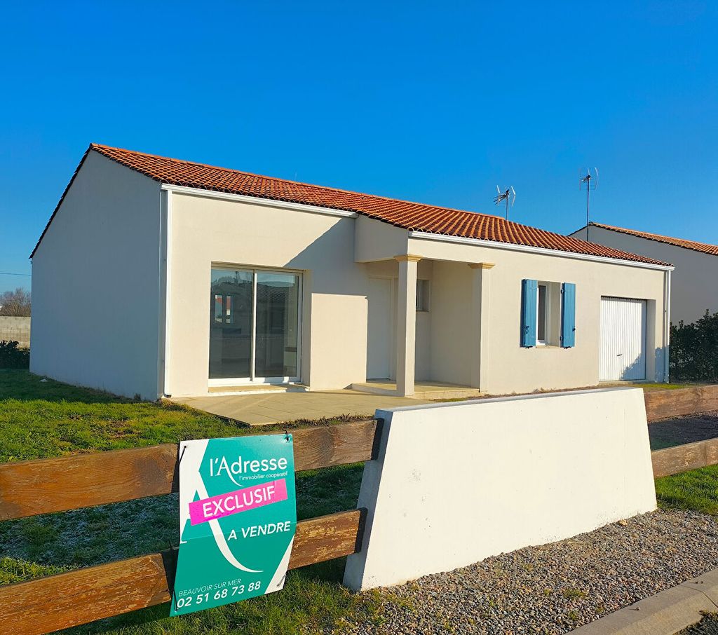 Achat maison à vendre 2 chambres 91 m² - Beauvoir-sur-Mer