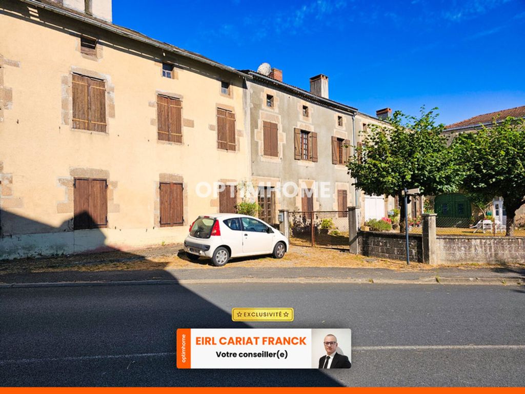 Achat maison à vendre 2 chambres 150 m² - Bessines-sur-Gartempe