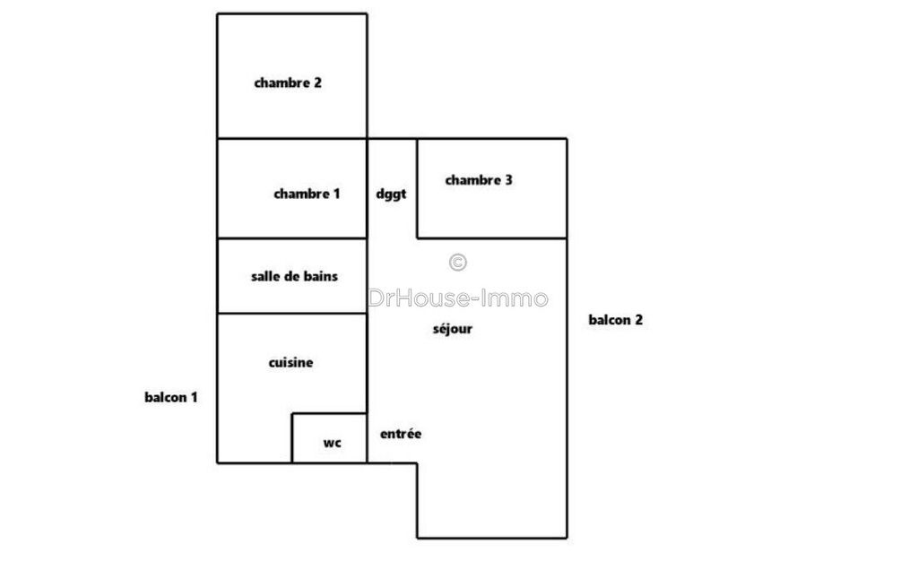 Achat appartement à vendre 5 pièces 72 m² - Nancy