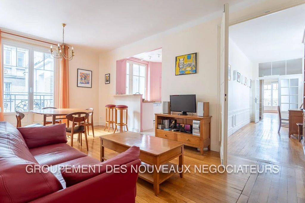 Achat appartement à vendre 4 pièces 81 m² - Paris 16ème arrondissement