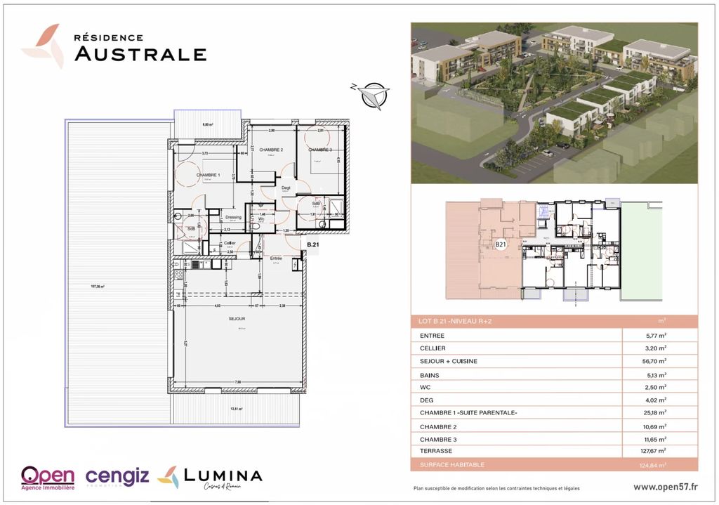 Achat appartement à vendre 4 pièces 125 m² - Cosnes-et-Romain