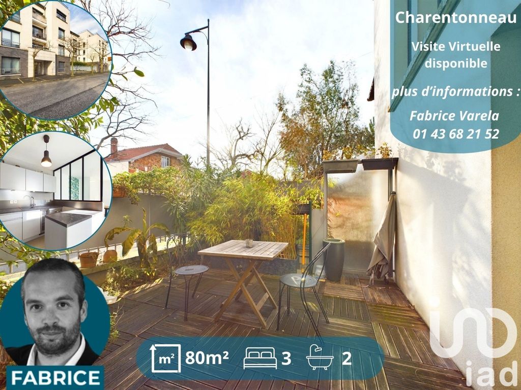 Achat duplex à vendre 4 pièces 80 m² - Maisons-Alfort