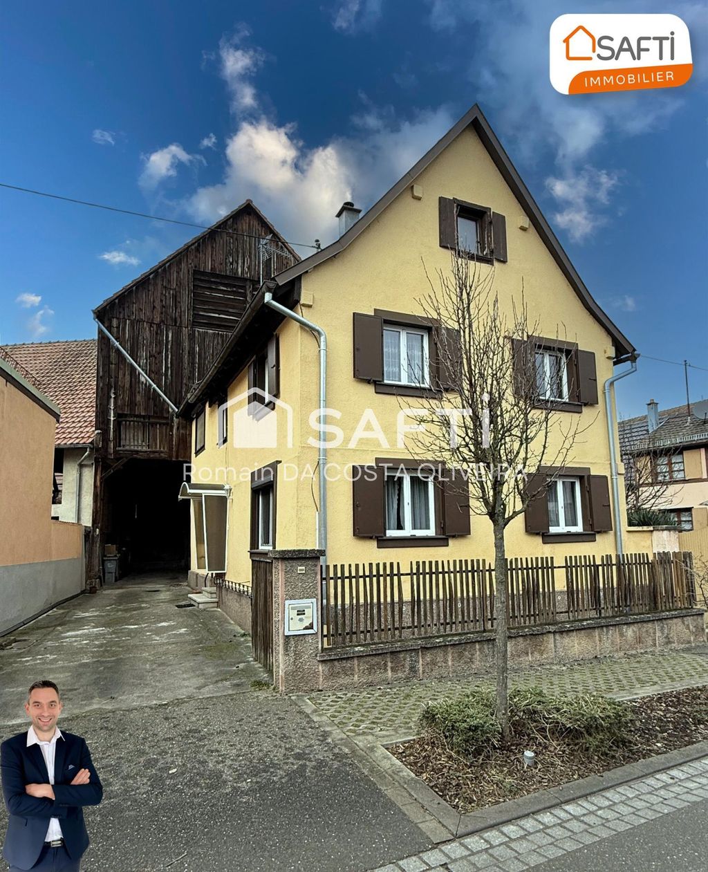 Achat maison à vendre 4 chambres 138 m² - Ebersheim