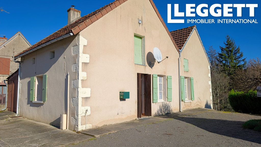 Achat maison à vendre 2 chambres 60 m² - Brigueil-le-Chantre