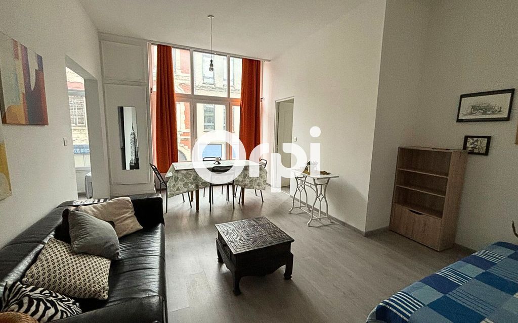 Achat appartement à vendre 2 pièces 45 m² - Roubaix