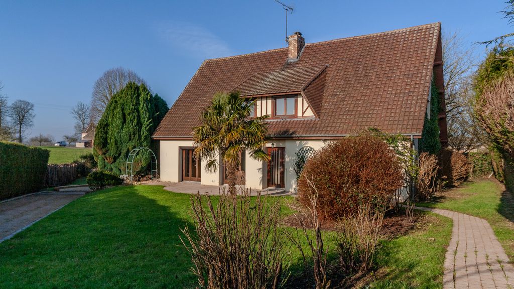 Achat maison à vendre 5 chambres 215 m² - Mesnil-Panneville