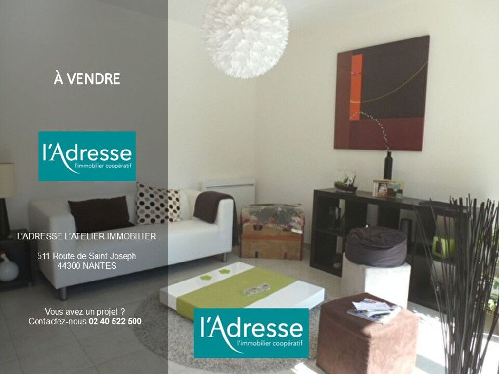 Achat appartement à vendre 2 pièces 42 m² - Nantes